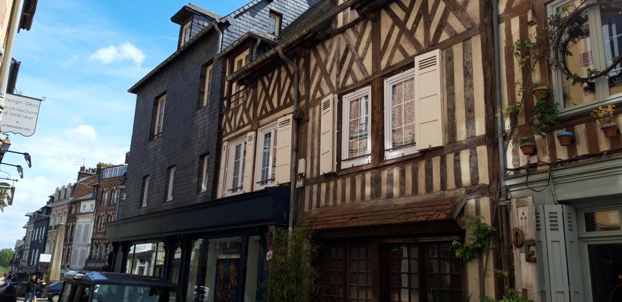 Le Petit Honfleur Appartement Buitenkant foto