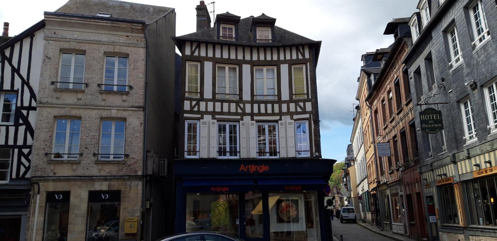 Le Petit Honfleur Appartement Buitenkant foto